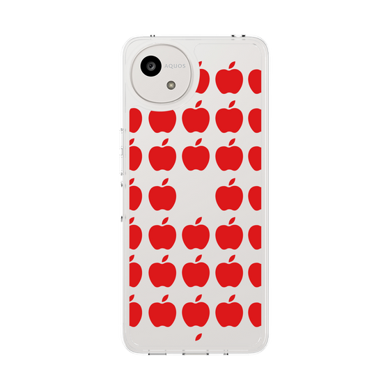 Slim Protection Case［ Apple - Red ］