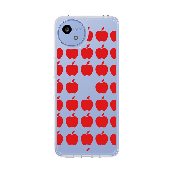 Slim Protection Case［ Apple - Red ］