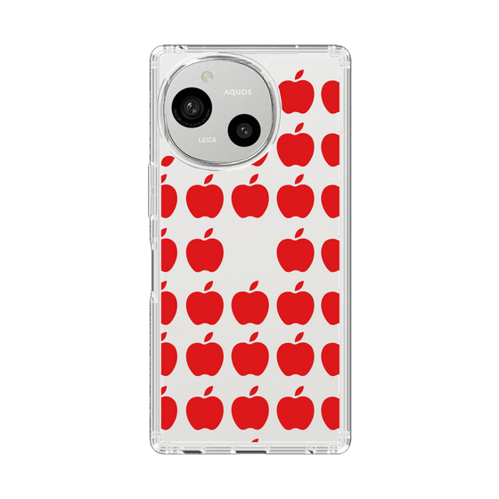 Slim Protection Case［ Apple - Red ］