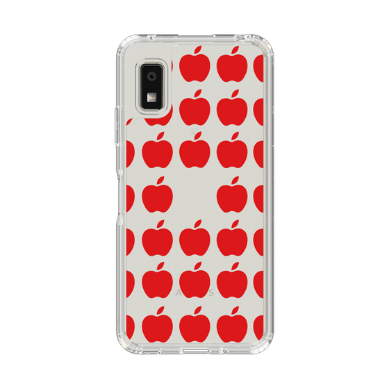 Slim Protection Case［ Apple - Red ］
