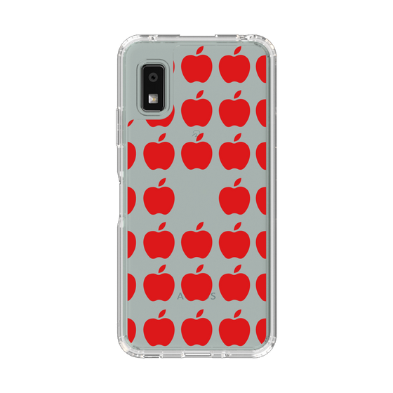 Slim Protection Case［ Apple - Red ］