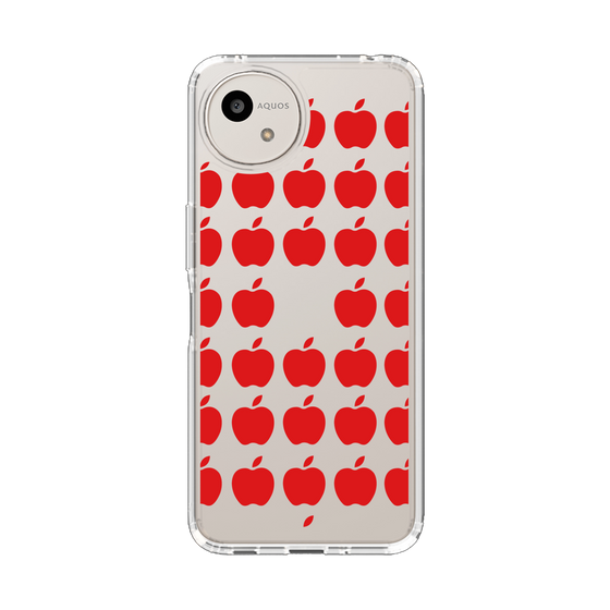 Slim Protection Case［ Apple - Red ］