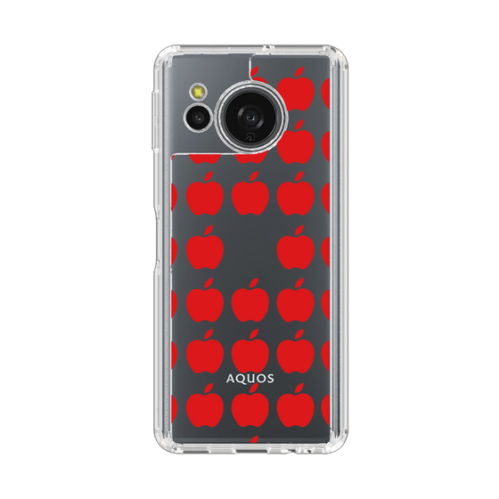 Slim Protection Case［ Apple - Red ］