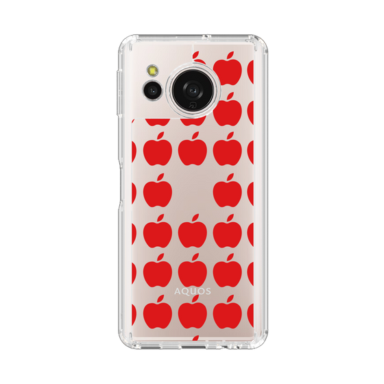 Slim Protection Case［ Apple - Red ］