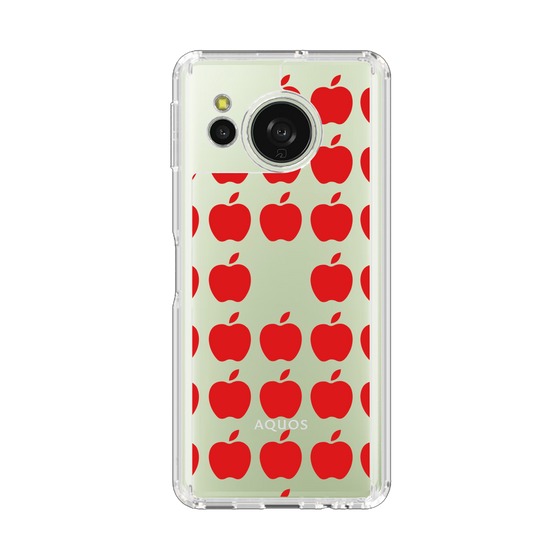 Slim Protection Case［ Apple - Red ］