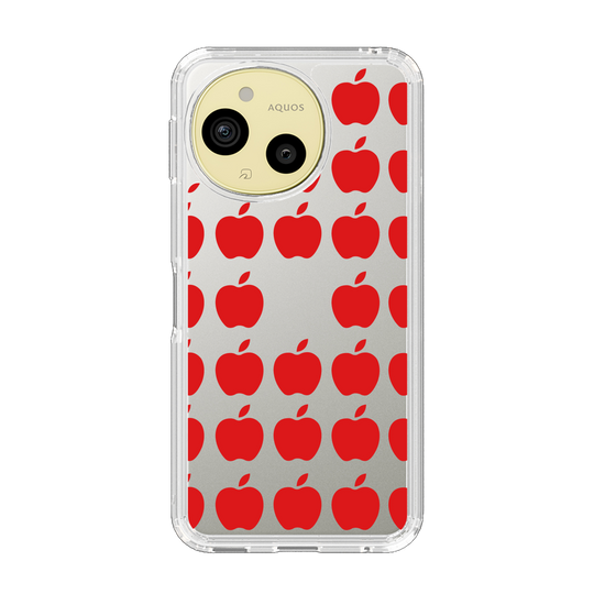 Slim Protection Case［ Apple - Red ］