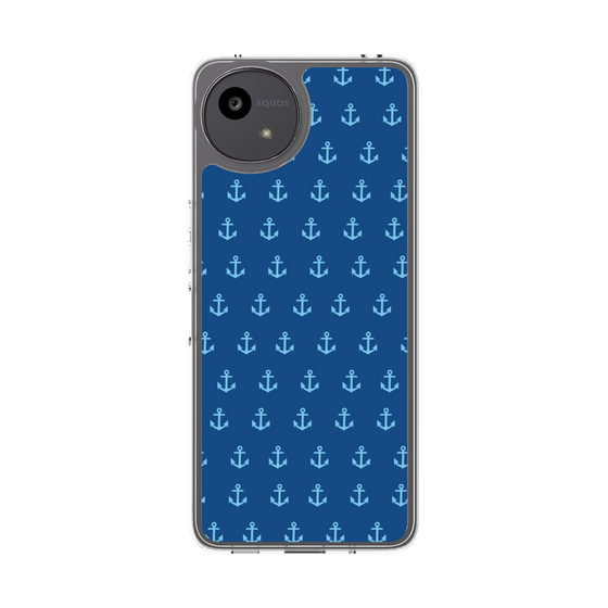 Slim Protection Case［ Anchor - Blue ］
