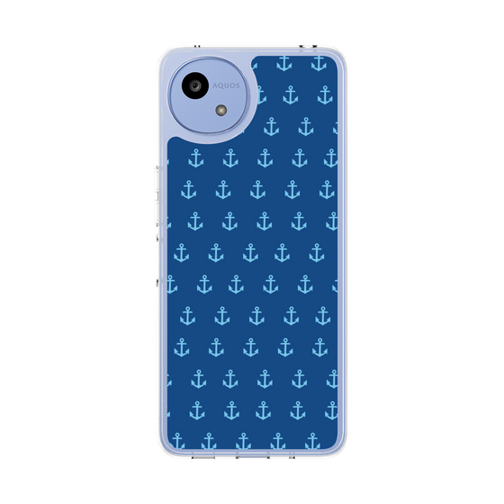 Slim Protection Case［ Anchor - Blue ］