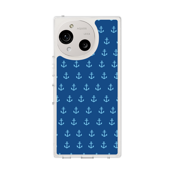 Slim Protection Case［ Anchor - Blue ］