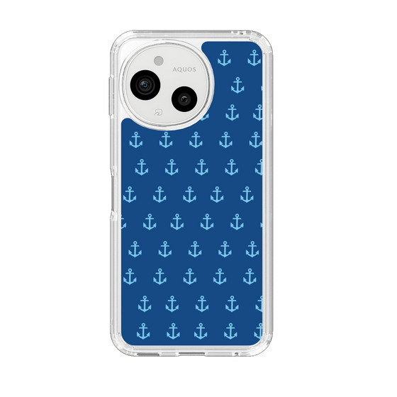 Slim Protection Case［ Anchor - Blue ］