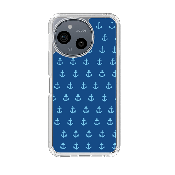 Slim Protection Case［ Anchor - Blue ］
