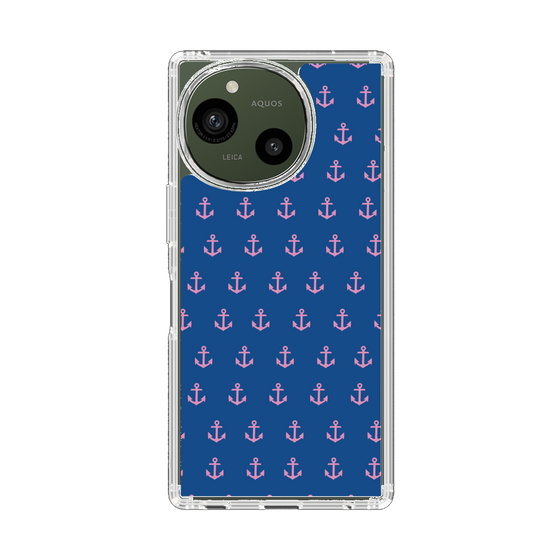 Slim Protection Case［ Anchor - Pink ］