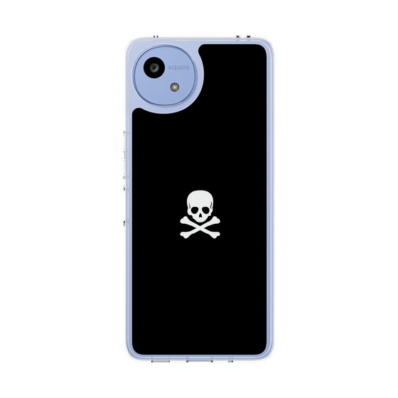 Slim Protection Case［ Skull - Black ］