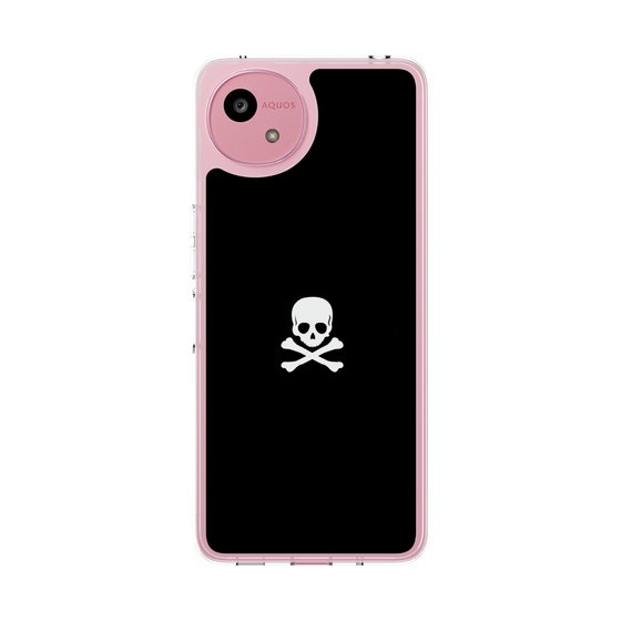 Slim Protection Case［ Skull - Black ］