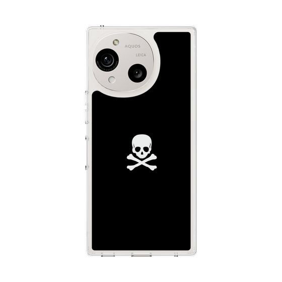 Slim Protection Case［ Skull - Black ］