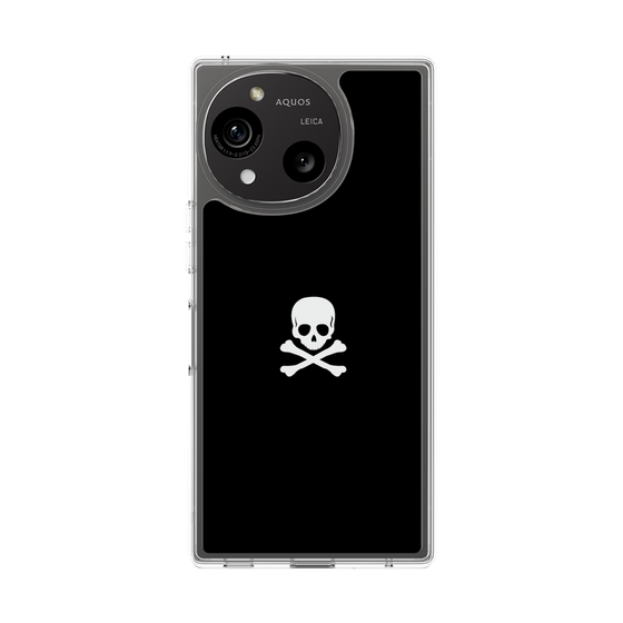 Slim Protection Case［ Skull - Black ］