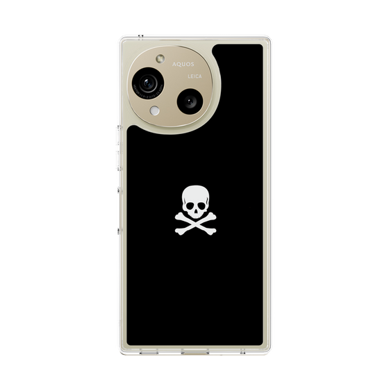 Slim Protection Case［ Skull - Black ］