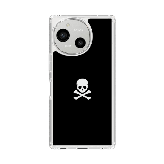 Slim Protection Case［ Skull - Black ］