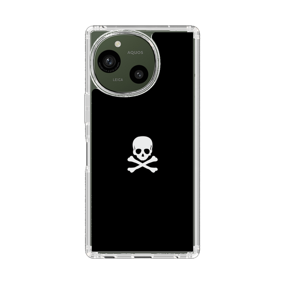Slim Protection Case［ Skull - Black ］