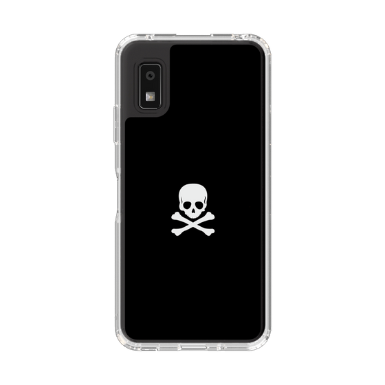 Slim Protection Case［ Skull - Black ］