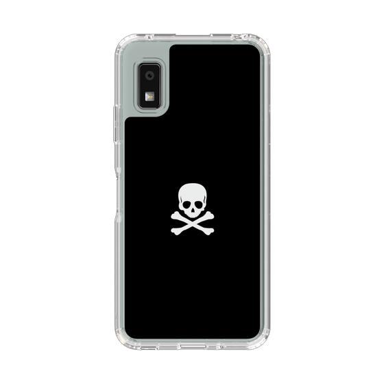 Slim Protection Case［ Skull - Black ］