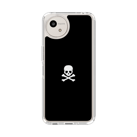 Slim Protection Case［ Skull - Black ］