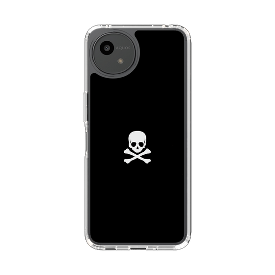 Slim Protection Case［ Skull - Black ］