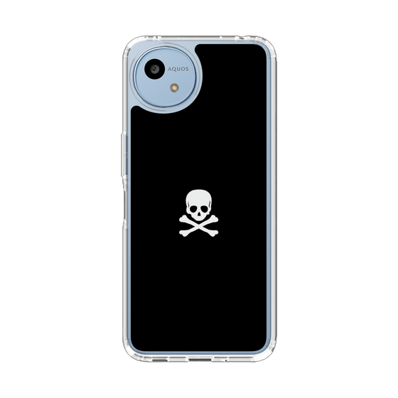 Slim Protection Case［ Skull - Black ］