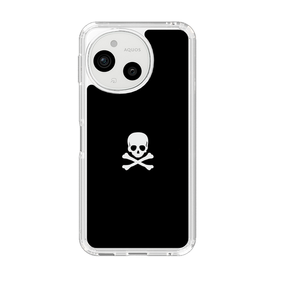 Slim Protection Case［ Skull - Black ］