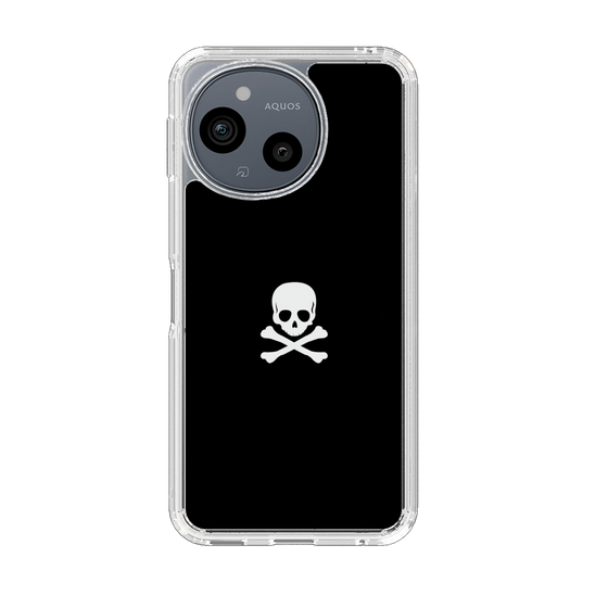 Slim Protection Case［ Skull - Black ］