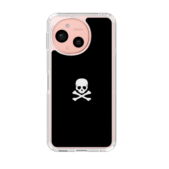 Slim Protection Case［ Skull - Black ］