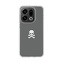 Slim Protection Case［ Skull - Gray ］
