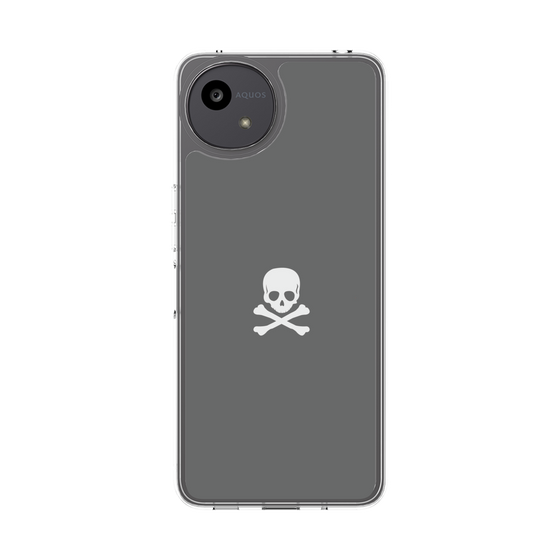 Slim Protection Case［ Skull - Gray ］