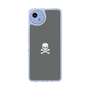 Slim Protection Case［ Skull - Gray ］