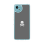 Slim Protection Case［ Skull - Gray ］