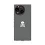 Slim Protection Case［ Skull - Gray ］