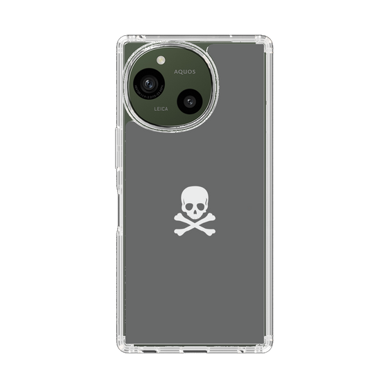 Slim Protection Case［ Skull - Gray ］