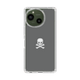 Slim Protection Case［ Skull - Gray ］