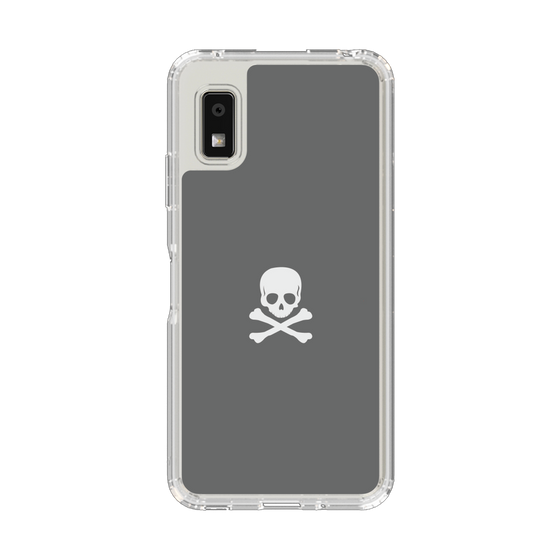 Slim Protection Case［ Skull - Gray ］