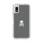 Slim Protection Case［ Skull - Gray ］