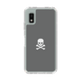 Slim Protection Case［ Skull - Gray ］