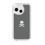 Slim Protection Case［ Skull - Gray ］