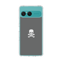 Slim Protection Case［ Skull - Gray ］