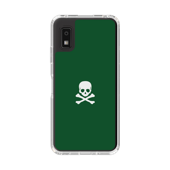 Slim Protection Case［ Skull - Green ］