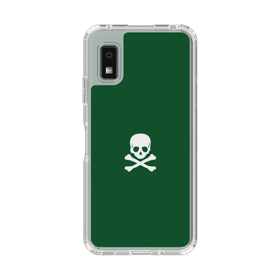 Slim Protection Case［ Skull - Green ］