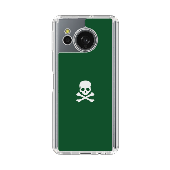 Slim Protection Case［ Skull - Green ］