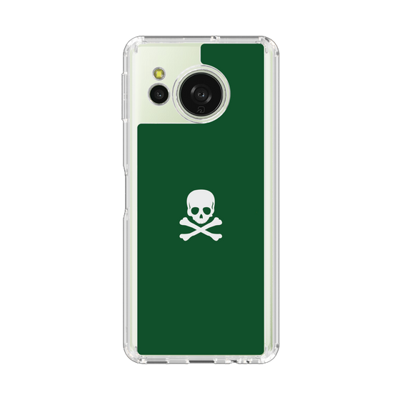 Slim Protection Case［ Skull - Green ］