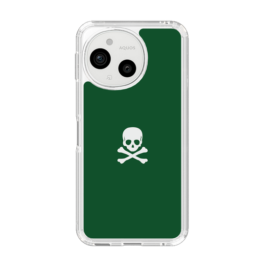 Slim Protection Case［ Skull - Green ］