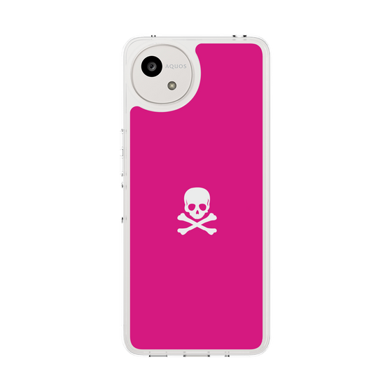 Slim Protection Case［ Skull - Pink ］