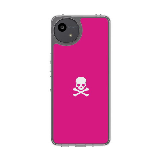 Slim Protection Case［ Skull - Pink ］